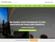 Tablet Screenshot of iventuresolutions.com